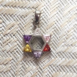 Sterling silver Star of David